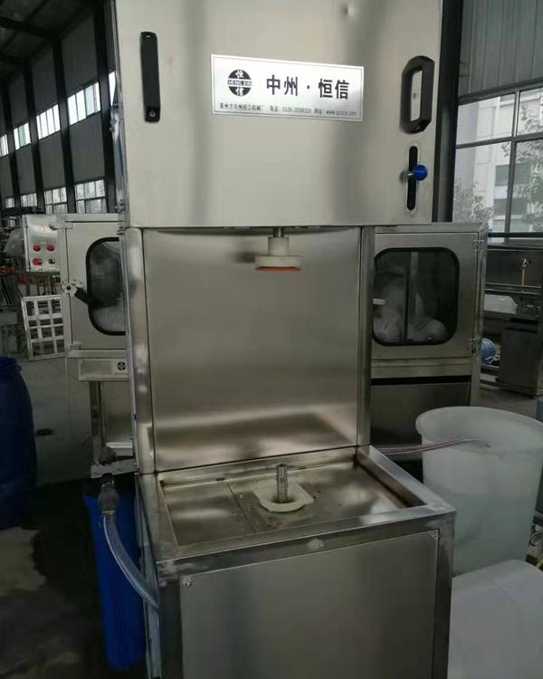 大桶水高压洗桶机 纯净水桶高压内冲洗设备 水桶青苔清洗机 矿泉水桶除垢设备