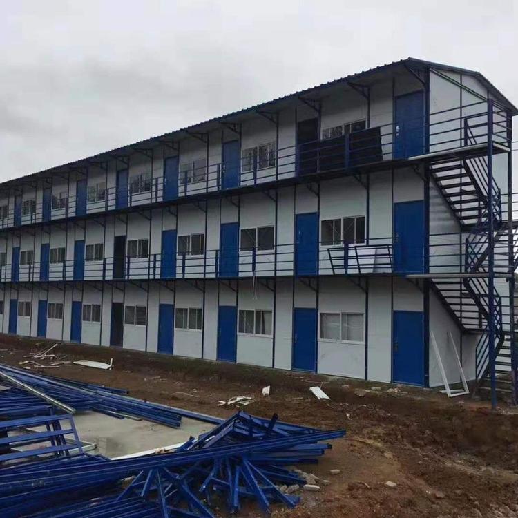 k式活动彩钢板房 可住人多层彩钢板房 夹心彩钢板房 金科 生产厂家