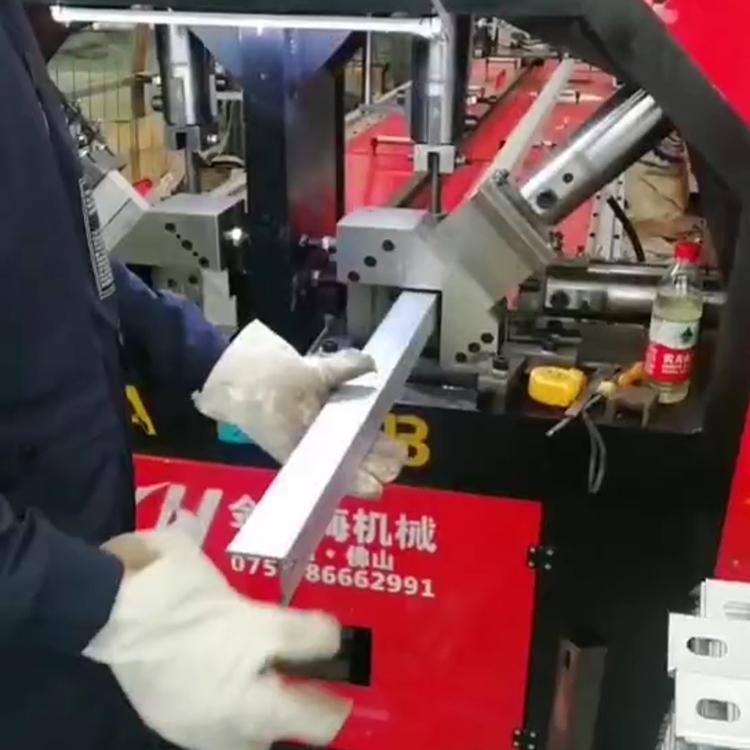 六缸多功能角钢冲孔机 角钢冲孔冲断一体机 角钢双面冲孔机