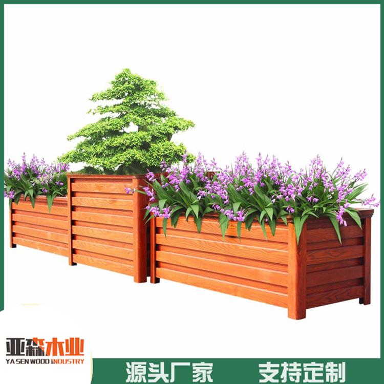 衡水防腐木花箱 运城防腐木花箱 外形美观 货源充足