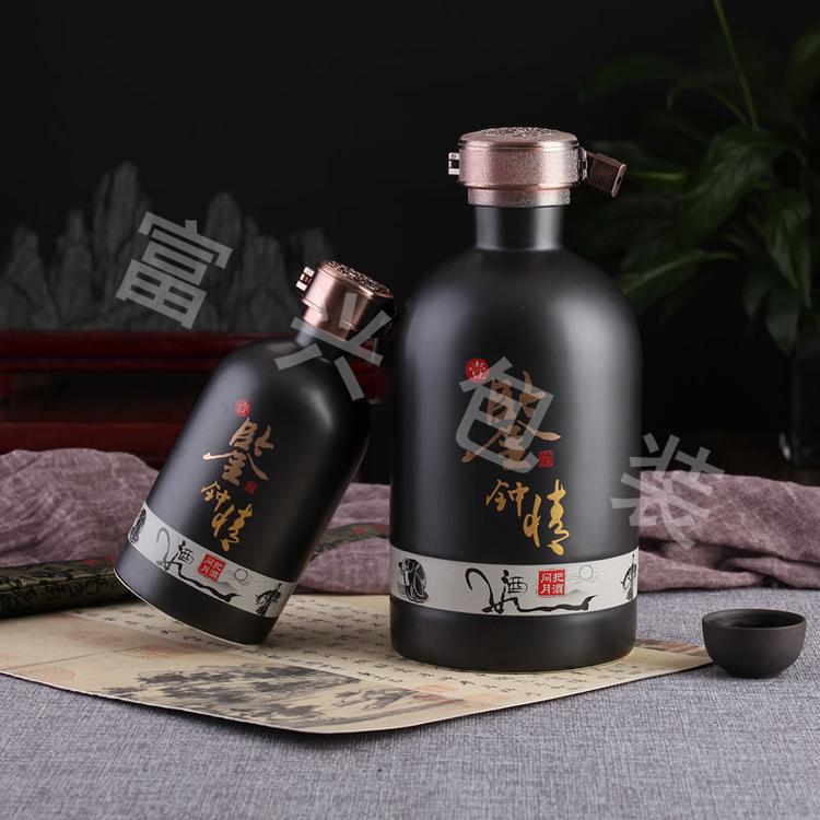 500ML私藏纯酿玻璃酒瓶现货通用包装  郓城富兴包装