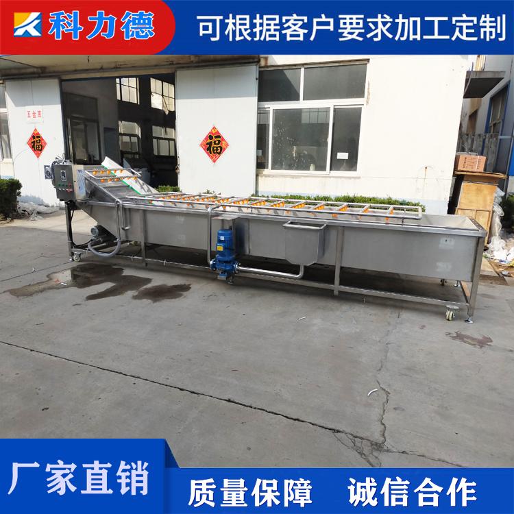 菠菜清洗漂烫机 豆角清洗杀青冷却流水线 速冻蔬菜漂烫生产线厂家直销