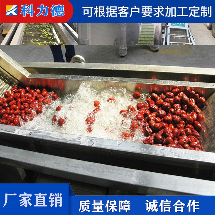 生产供应多功能喷淋式果蔬清洗机 芥菜丝清洗脱盐机 全自动娃娃菜气泡清洗机
