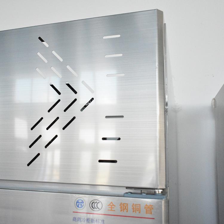 不锈钢冷柜立式冷藏冷冻冰柜饭店商用冰柜工程款商用冰柜