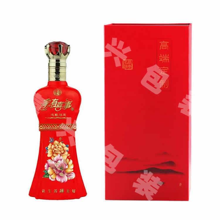 500ML婚庆酒瓶定制  500ML酒瓶通货  郓城富兴包装