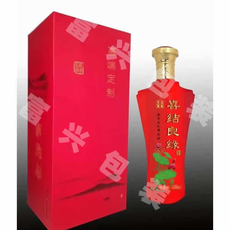 婚宴用酒瓶定制  500ML酒瓶通货  郓城富兴包装