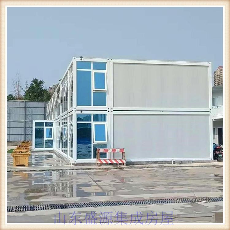 盛源钢构致力于工程临建用房拼装式箱房打包箱房住人集装箱房研制批发厂家