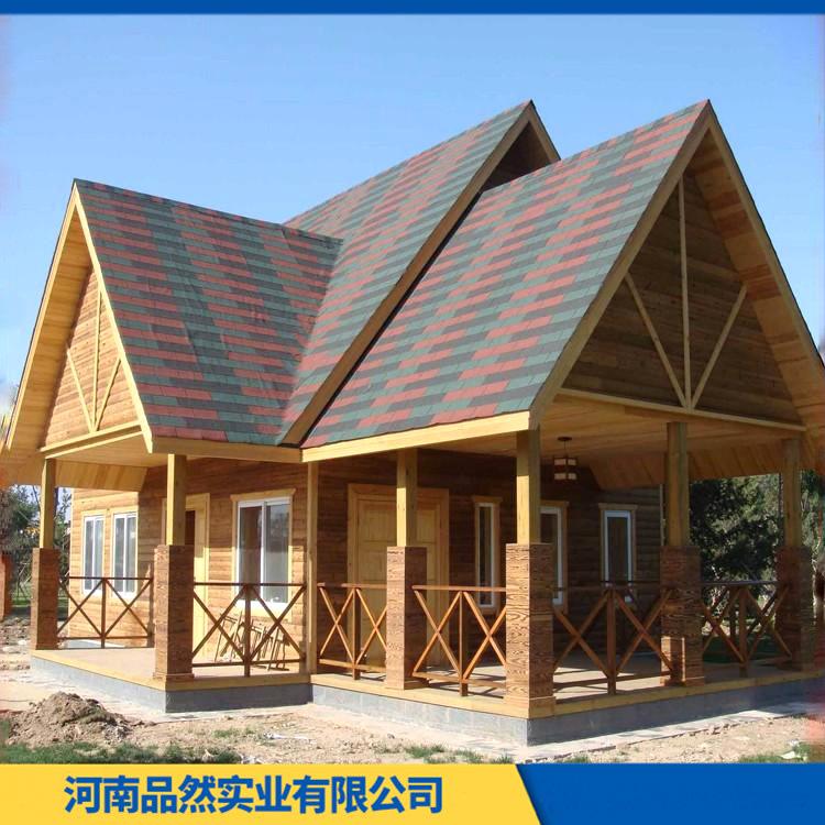 移动小木屋私人定制 别墅庭院碳化木屋 郑州品然防腐木供应商