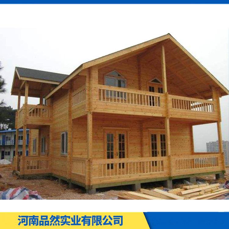 定制防腐木岗亭厂家 别墅庭院碳化木屋 品质保证 价格优惠