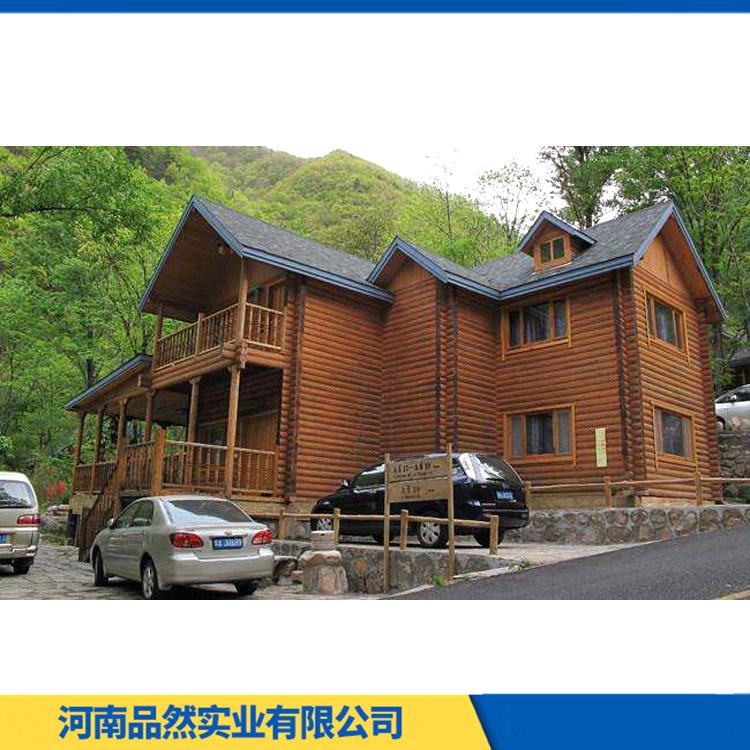 郑州防腐松木木别墅 定制防腐木木别墅 款式多样 外形美观