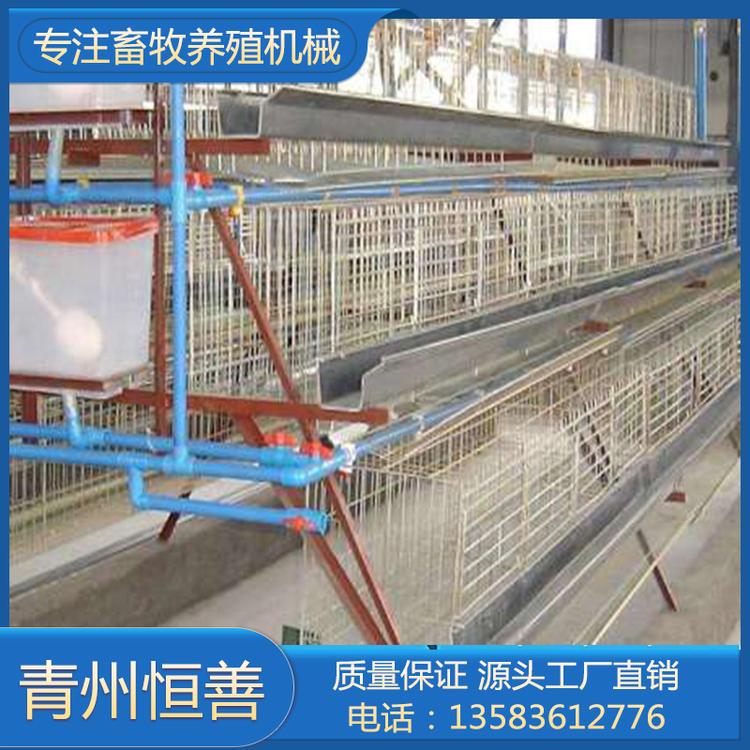 鸡笼-养育肥鸡用鸡栏 恒善鸡笼 厂家直销框架式鸡笼