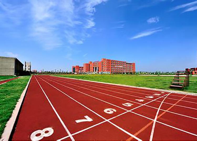 远洋体育承接各类体育跑道场地混合型塑胶跑道