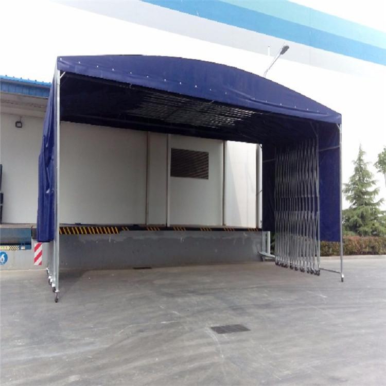 户外活动篷房 移动仓储帐篷 仓库推拉棚移动雨棚