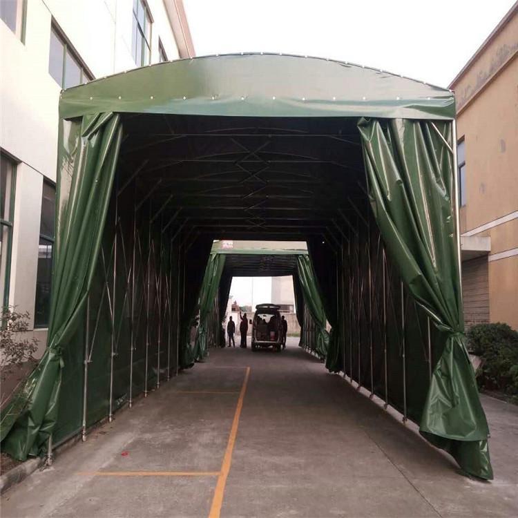 移动仓库篷遮阳帐蓬 临时仓储帐篷 仓库推拉棚移动雨棚