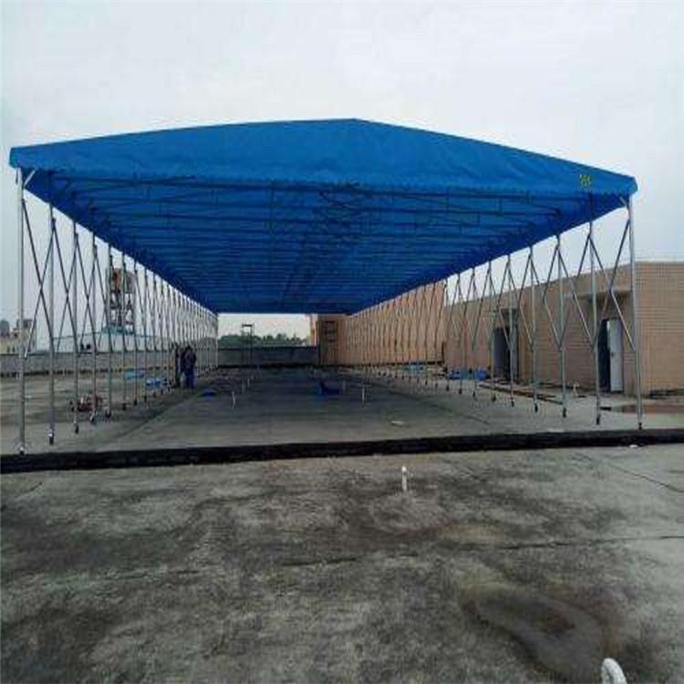 移动仓库篷遮阳帐蓬 移动仓储帐篷 仓库推拉棚移动雨棚