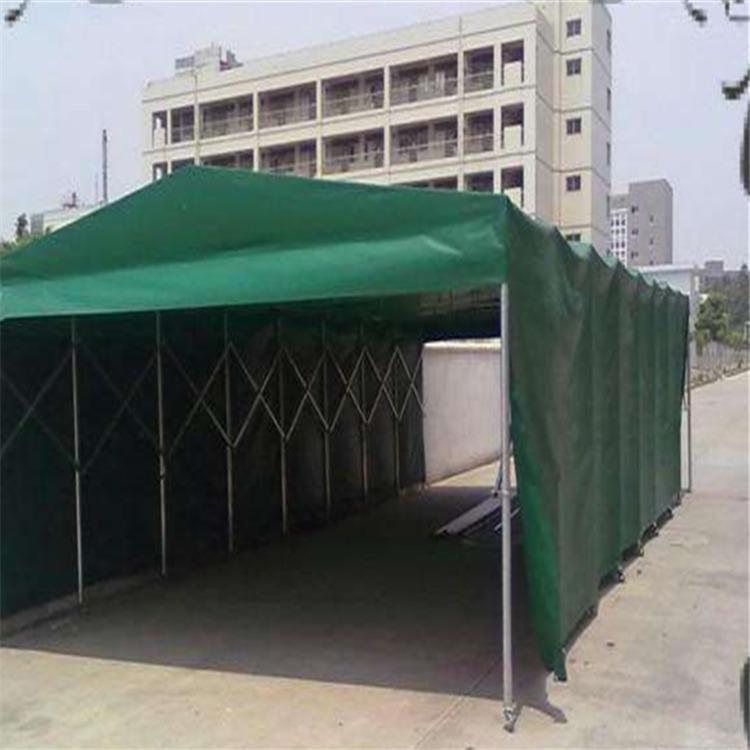 定制大型推拉雨蓬 移动仓储帐篷 仓库推拉棚移动雨棚