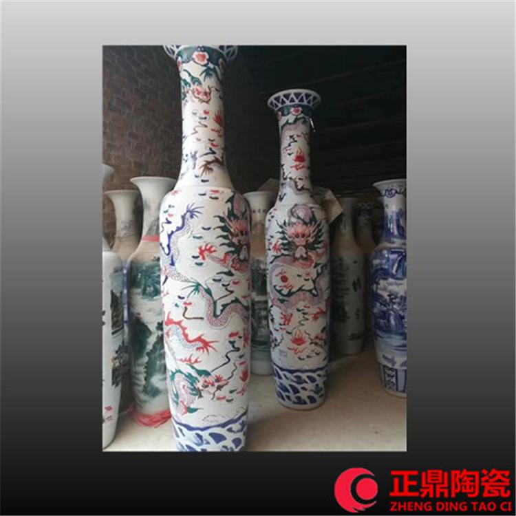 周年庆典陶瓷大花瓶定做 十周年陶瓷花瓶定制