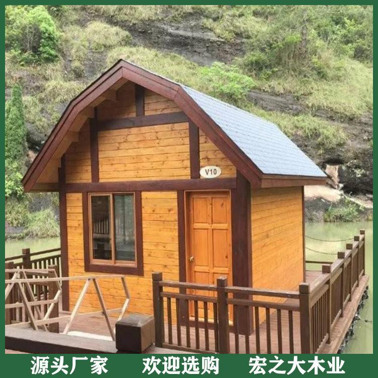 厂家定制防腐木别墅 定制防腐木别墅 规格多样 欢迎定制