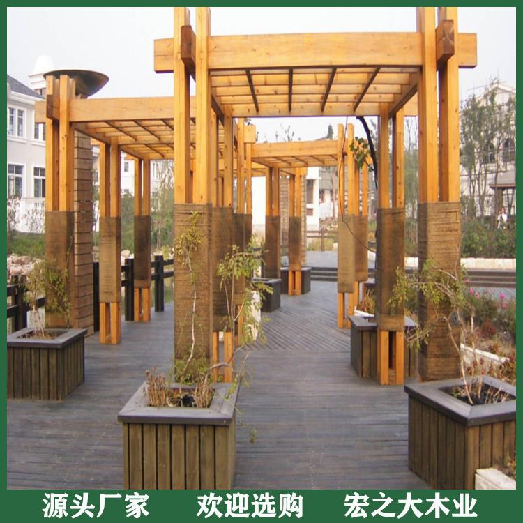 厂家定制防腐木别墅 定制防腐木别墅 经济耐用 品质保证