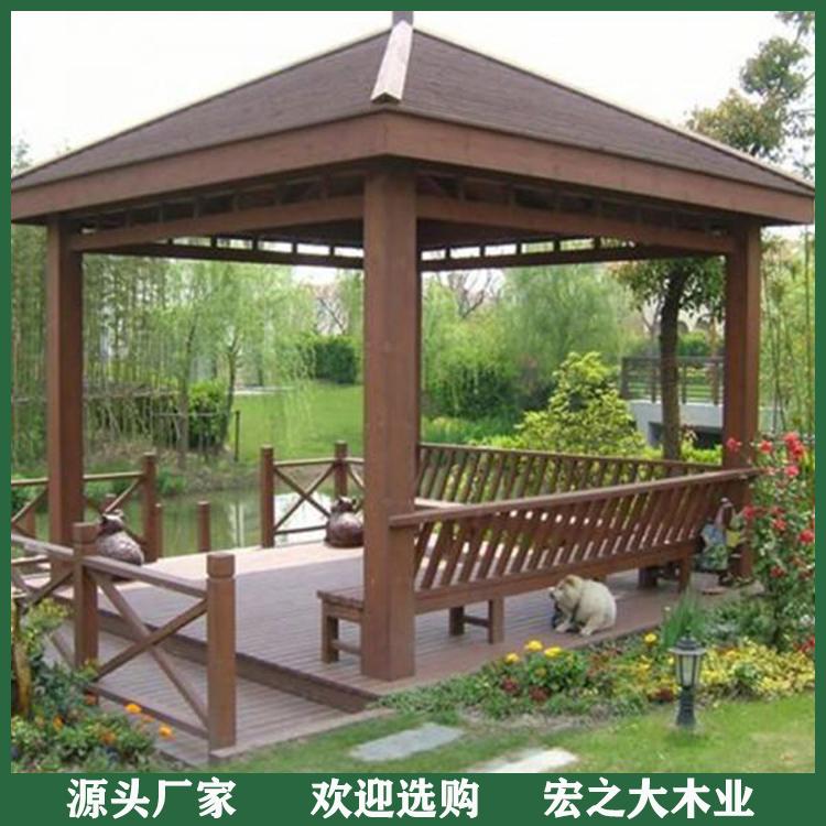 河南防腐木别墅 防腐木别墅公司 外形美观 欢迎选购