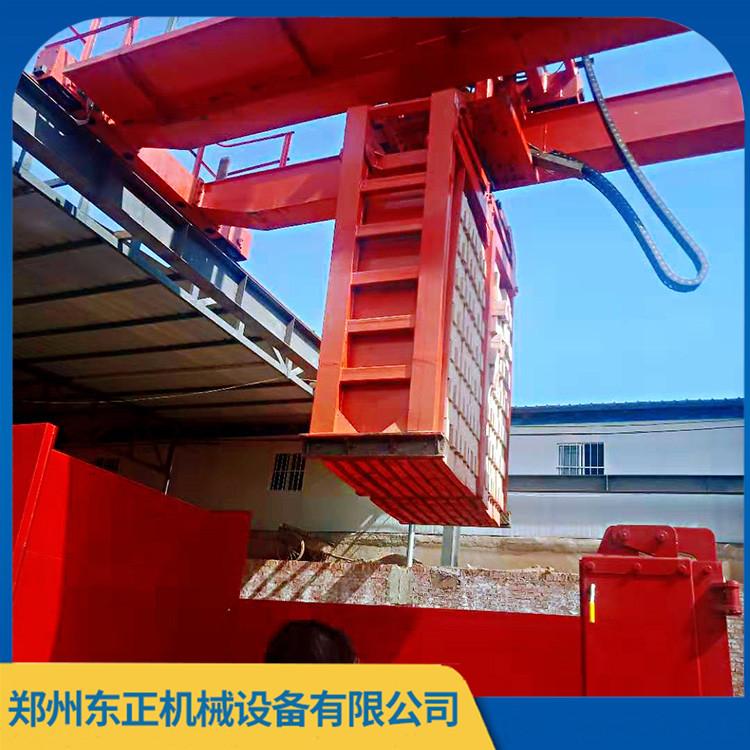 郑州行吊抱砖夹价格 行吊地翻液压抱砖机 品质可靠 质优价廉