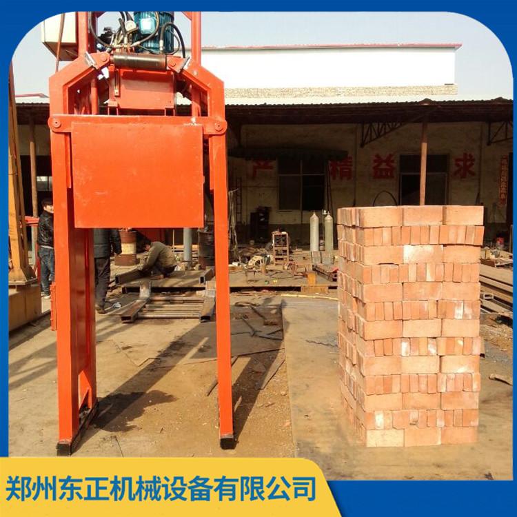 液压式行吊叉车抱砖夹 全自动行吊抱砖机 品质可靠 质优价廉