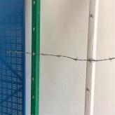 飞腾丝网 刺丝挂钩 大棚玻璃钢立柱 厂家生产