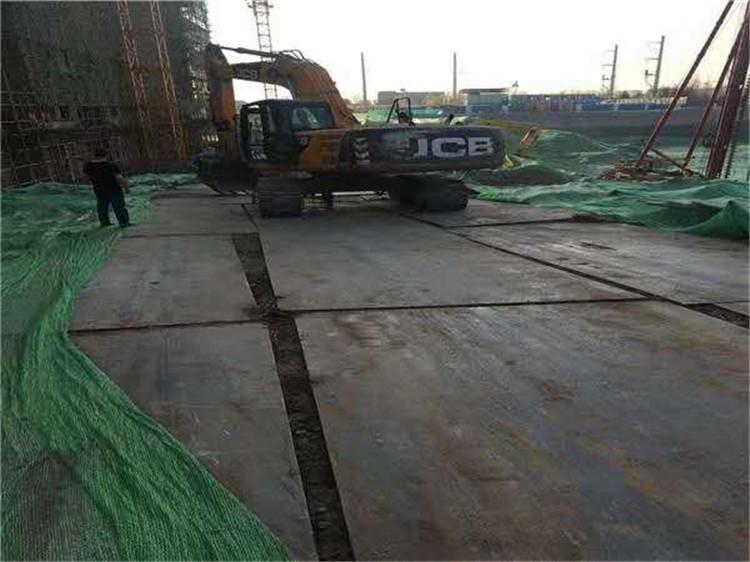 西安垫道铁板租赁 钢板租赁 钢板出租 铺道板租赁  钢板直租