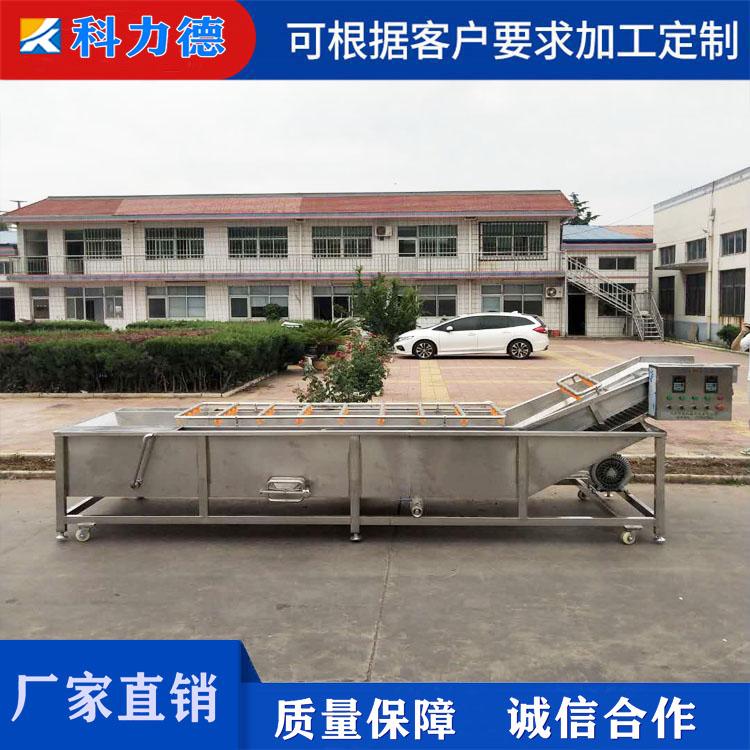 海产品海蛎子去泥沙清洗设备 高压气泡毛辊清洗设备 全自动蔬菜瓜果清洗线