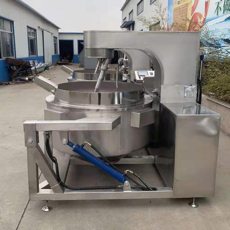 厂家直销食品机械全自动电磁炒锅 炒菜机器人 大容量炒菜设备 炒糖锅