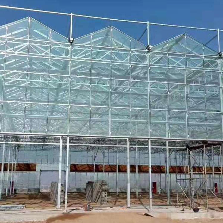 玻璃大棚建设  玻璃温室大棚建设厂家  智能连栋温室