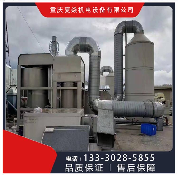 陕西PP砖窑厂脱硫塔厂家-PP脱硫塔价格-找重庆夏焱环保
