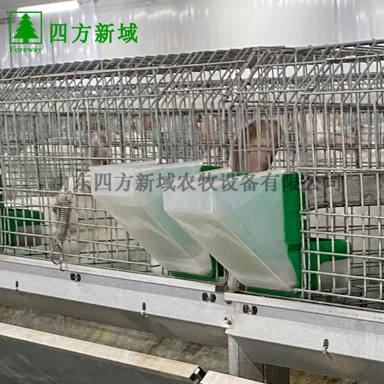 现货出售欧式兔笼 24位商品兔笼 子母兔笼 品质保障厂区直供兔笼