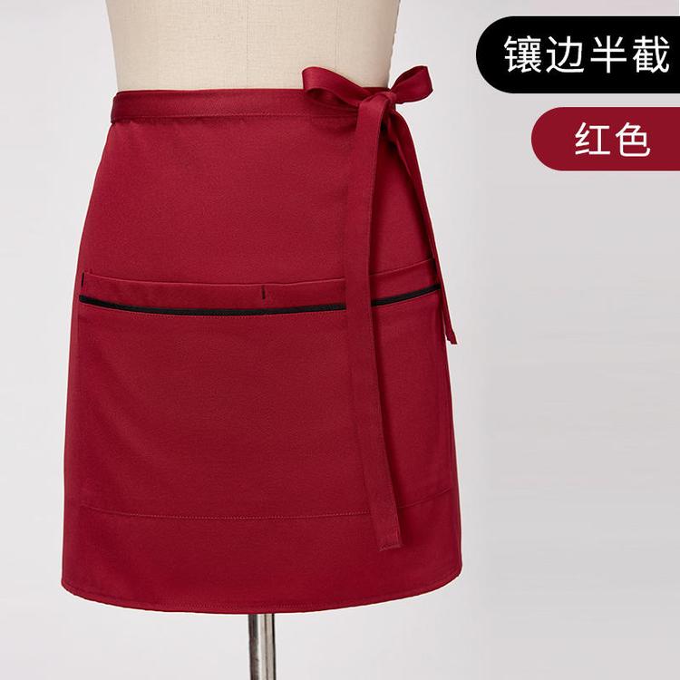围裙定制 围裙工作服 厨房围裙定制 服务员工作服 鑫威服饰 厨师工作服夏季短袖