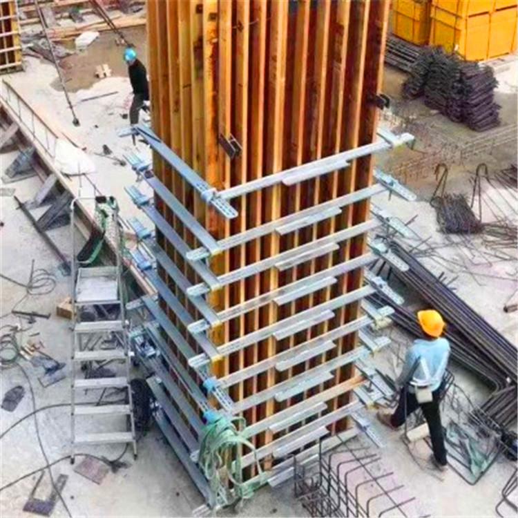批发方圆扣方柱扣 加固件 方柱模板紧固件 可调节式方柱加固件 方柱夹具