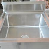 不锈钢水池 单星水池 单星水槽 饭店商用洗菜池 福淼定制加工