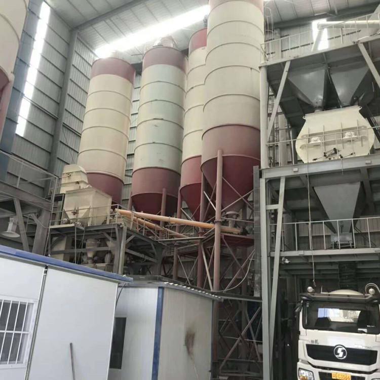 郑州厂家直销塔楼式干粉砂浆搅拌站   预拌干粉砂浆生产线  腻子粉生产线