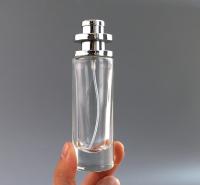 厂家直供批发_50ml加厚香水瓶_晶白料玻璃分装瓶_便携化妆品分装瓶可定制