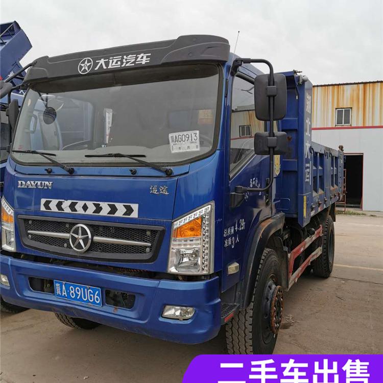 蓝牌二手自卸车二手车 2019年国五蓝牌大运个人户 玉柴160马力457后桥