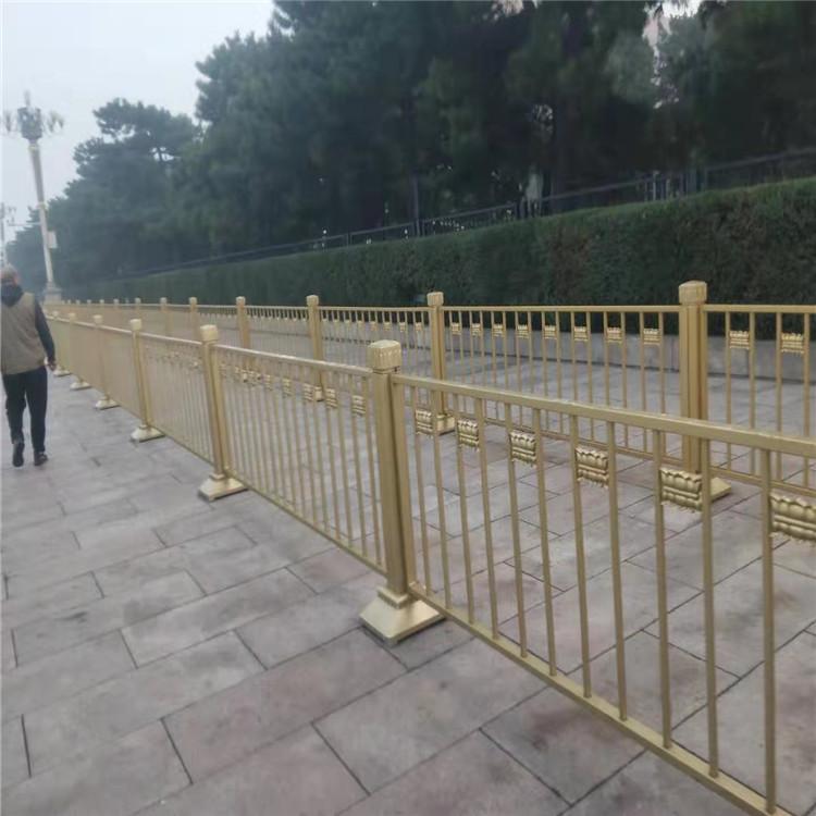 人车分离道路中央隔离护栏 城市市政护栏 活动围栏 交通设施防撞栏