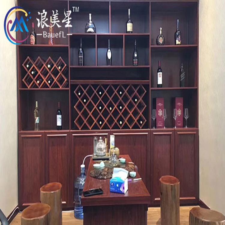 潮州定做酒柜厂家 定做隔断柜 品质保证 浪美星