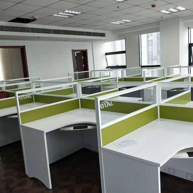 抚顺屏风桌价格 沈阳办公家具 云海诚家具