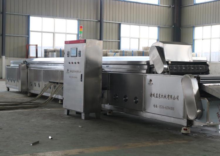 全自动连续油炸设备报价小龙虾油炸设备  休闲食品