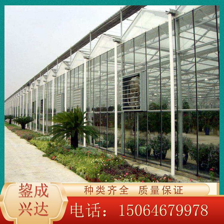 厂家生产定制 温室大棚骨架配件 玻璃温室 玻璃温室工程 欢迎咨询鋆成兴达