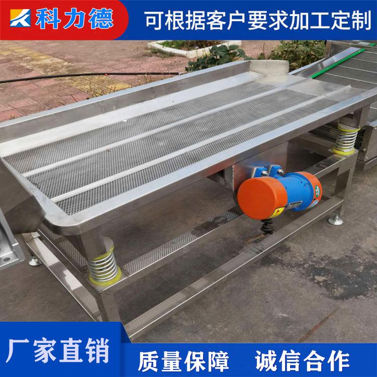 葡萄大红枣清洗风干线 多功能翻转风干设备 吹干水分的机器 清洗震动沥水机