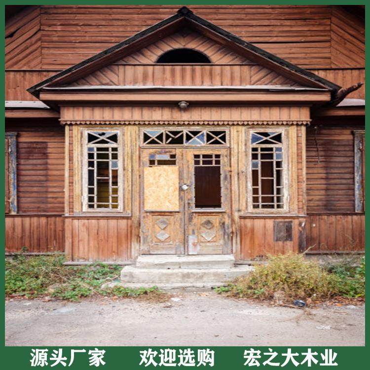 鹤壁度假防腐木别墅 防腐木别墅 环保无污 稳定性强