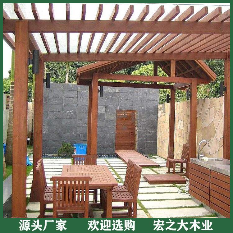 新乡加工定制防腐木别墅 定制防腐木别墅 规格多样 欢迎定制