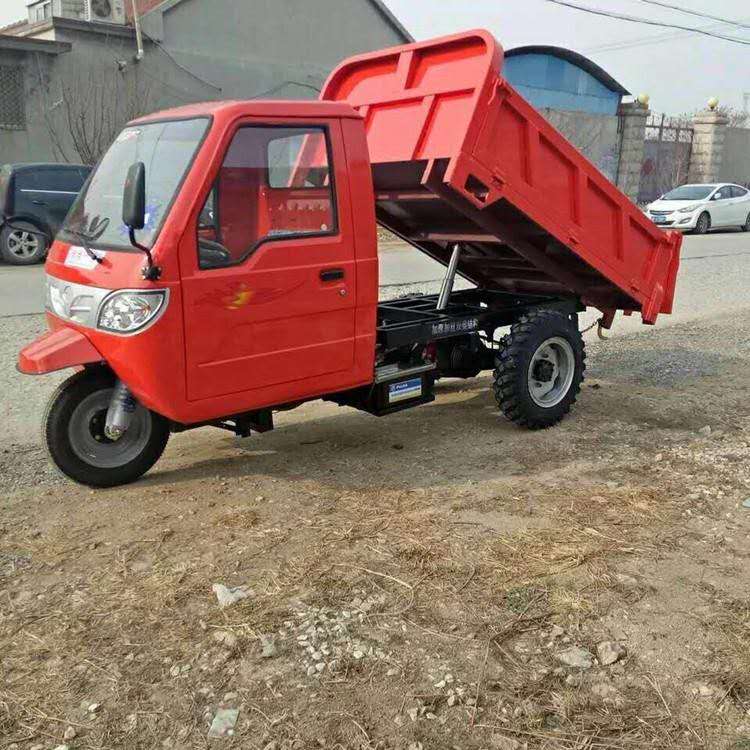 18马力农用三轮车 农用三轮车翻斗液压泵 工程建筑自卸三轮车