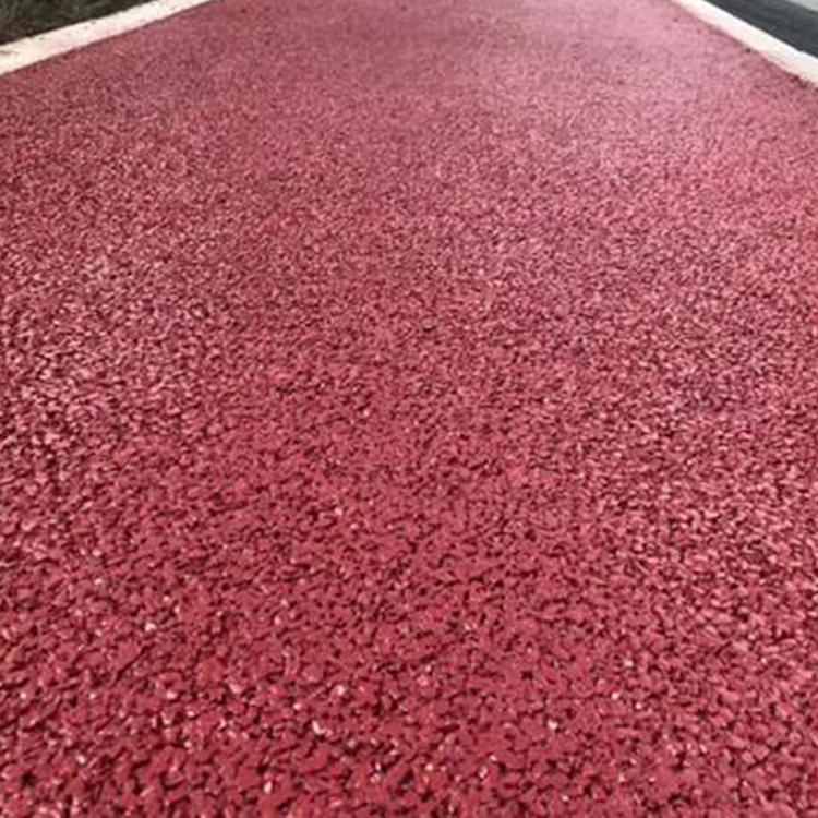 成都彩色沥青路面绿道  透水沥青施工工程 四川沥青路面价格