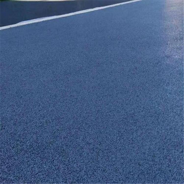 成都路面改色价格 路面翻新 四川彩色透水沥青路面施工
